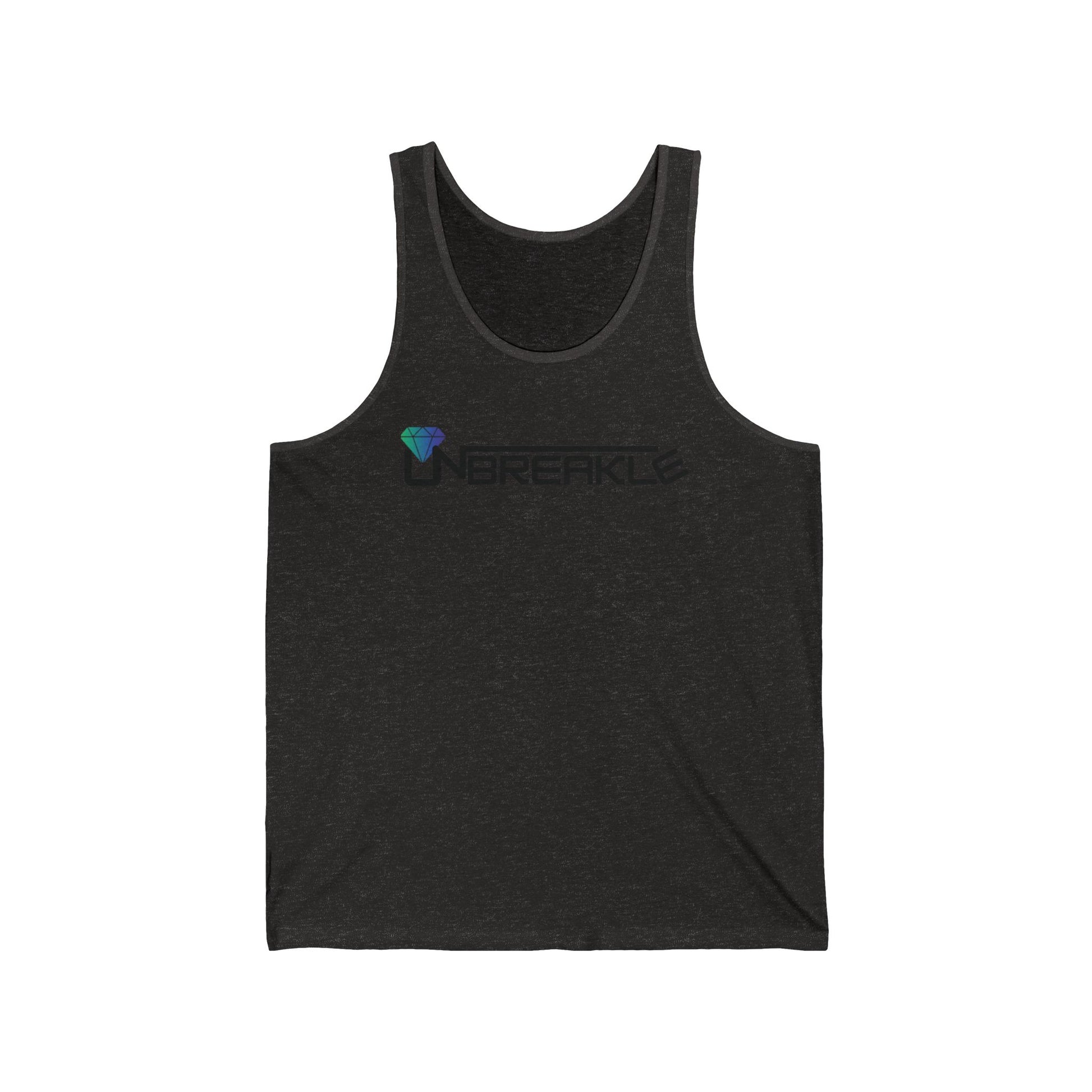 Unisex Jersey Tank Top - Perfect for Gym, Sports, Beach Days, Summer Outings, and as a Unique Gift - 'Unbreakle' Design