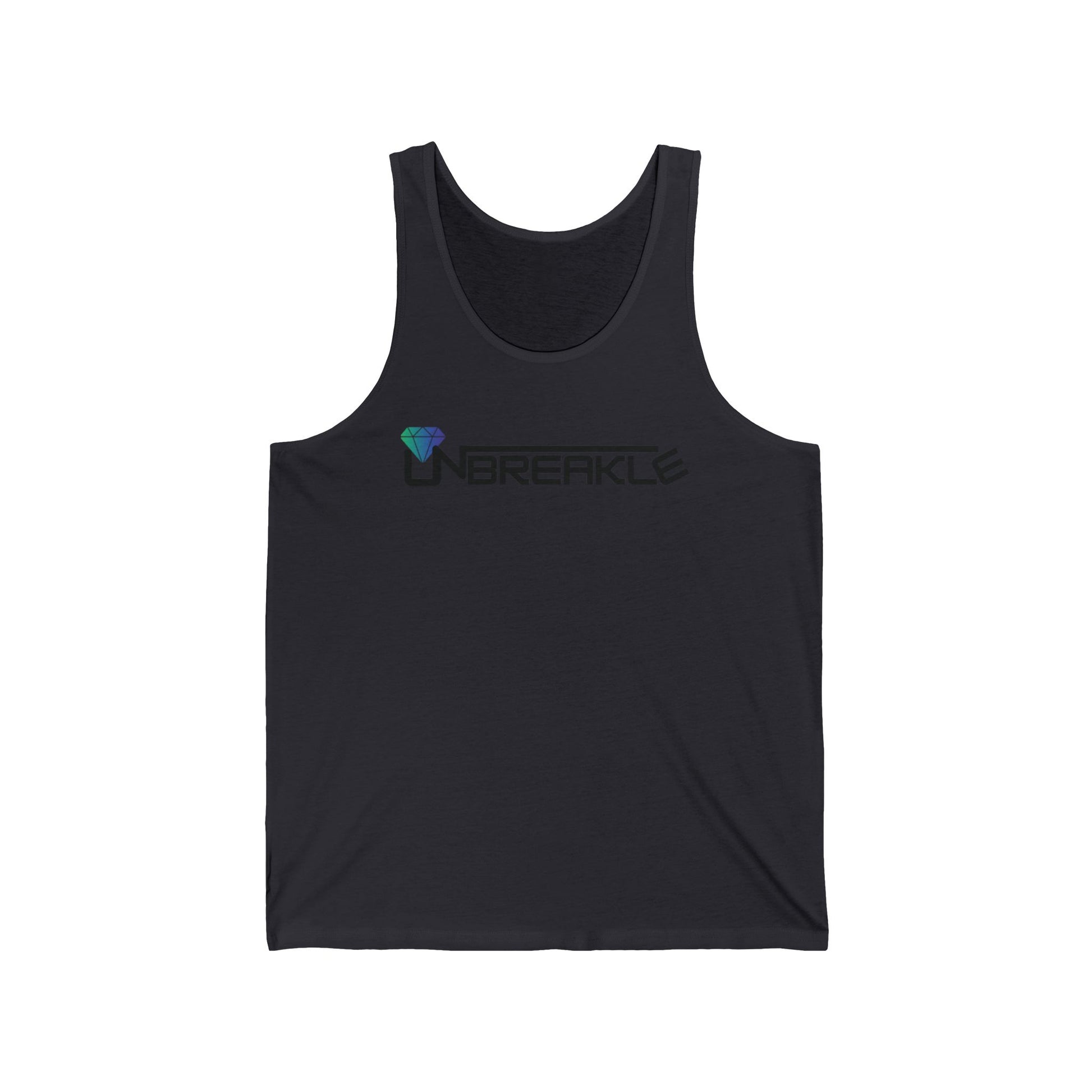 Unisex Jersey Tank Top - Perfect for Gym, Sports, Beach Days, Summer Outings, and as a Unique Gift - 'Unbreakle' Design
