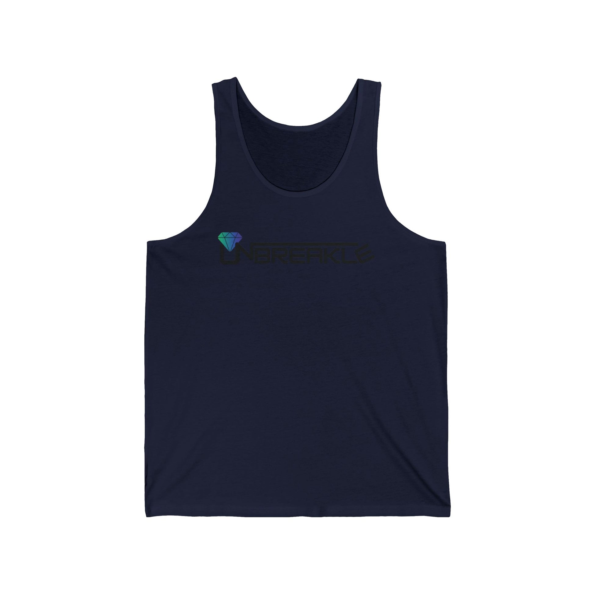 Unisex Jersey Tank Top - Perfect for Gym, Sports, Beach Days, Summer Outings, and as a Unique Gift - 'Unbreakle' Design